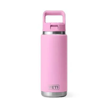 Yeti Rambler 26 Oz Straw Bottle Power Pink