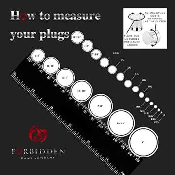 Forbidden Body Jewelry Set of 9/16 Inch White Acrylic Ear Gauges, 14mm Solid Double Flared Saddle Plug Earrings