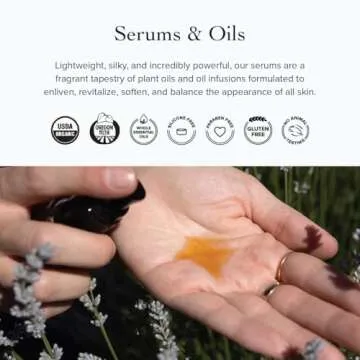 evanhealy Rosehip Calming Serum | Blue Skin Care Line with Organic Whole Essential Oils | Nurturing, Soothing Facial Oil Serum | Organic Facial Oil For Sensitive, Reactive Skin