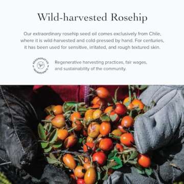 evanhealy Rosehip Calming Serum | Blue Skin Care Line with Organic Whole Essential Oils | Nurturing, Soothing Facial Oil Serum | Organic Facial Oil For Sensitive, Reactive Skin