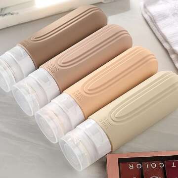 Mrsdry 3oz Travel Bottles - Leak Proof & TSA Approved