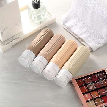 Mrsdry 3oz Travel Bottles - Leak Proof & TSA Approved