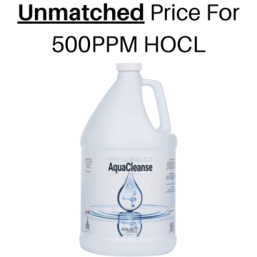 Hypochlorous Acid 500PPM Gallon Jug - All Natural Cleaner