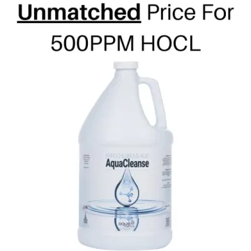 Hypochlorous Acid 500PPM Gallon Jug - All Natural Cleaner