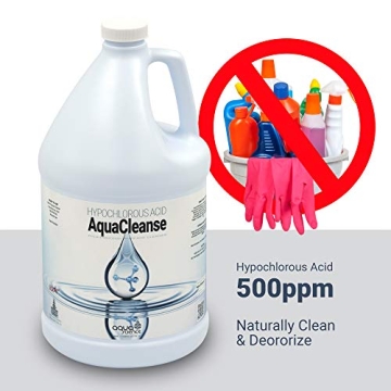 Hypochlorous Acid 500PPM Gallon Jug - All Natural Cleaner