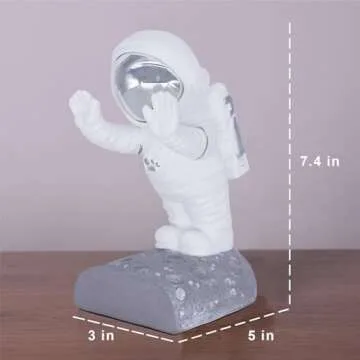 Joyvano Astronaut Bookends - Stylish Space Decor for Kids