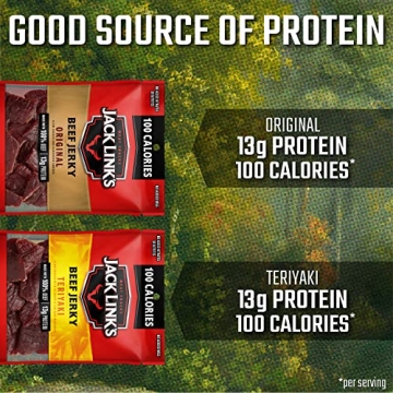 Jack Link's Beef Jerky Variety Pack - Protein Snacks