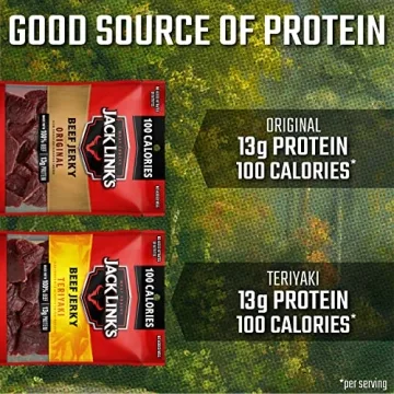 Jack Link's Beef Jerky Variety Pack - Protein Snacks