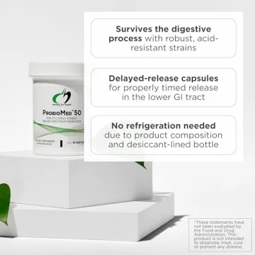 Designs for Health ProbioMed 50 Digestive Health Probiotic