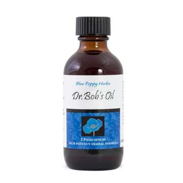 Dr. Bob's Oil - Blue Poppy Therapeutic Pain Relief Oil for All Ages