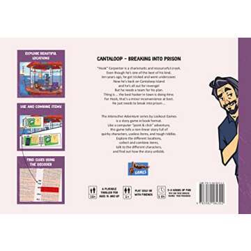 Cantaloop Breaking Into Prison | Interactive Adventure Game | Puzzle and Fun for Teens & Adults | Ag...