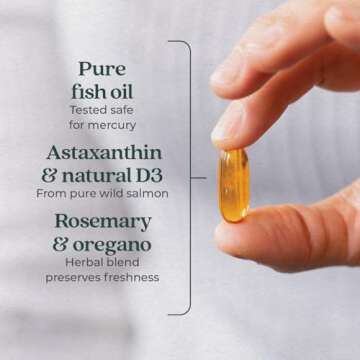 Wild Alaskan Salmon Omega-3 Complex for Heart Health