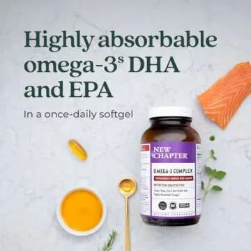 Wild Alaskan Salmon Omega-3 Complex for Heart Health