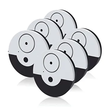 CATSONIC Premium Window Alarm Device Set - 130dB Loud Alarm & Vibration Sensors