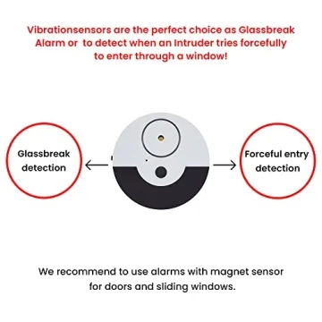 CATSONIC Loud Window Alarm Device Set - 130dB