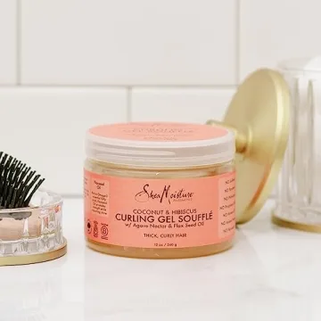 SheaMoisture Curling Gel Soufflé For Thick Hair Care