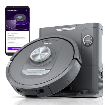 Shark PowerDetect Robot Vacuum - Self-Empty, HEPA, 60-Day Capacity