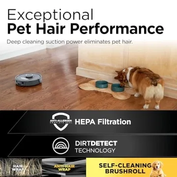 Shark PowerDetect Robot Vacuum for Pet Hair & Hard Floors
