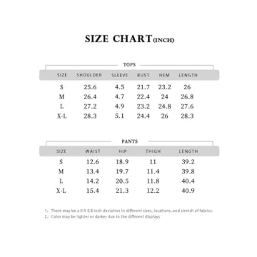 Tankaneo Women’s Casual Knit Sweater Set & Pants