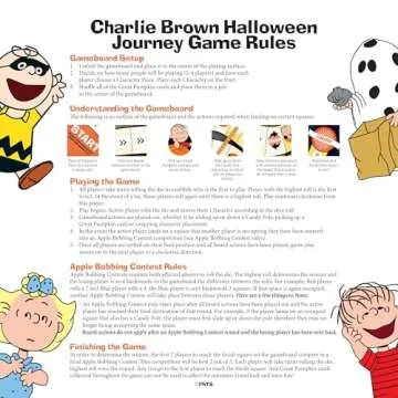 AQUARIUS Peanuts Great Pumpkin Board Game - Peanuts Themed Board Game - Fun Family Holiday Gift for Kids & Adults - Officially Licensed Peanuts Comics & Show Merchandise & Collectibles