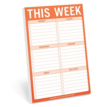 Knock Knock Purpose-Driven Note Pad for Weekly Planning