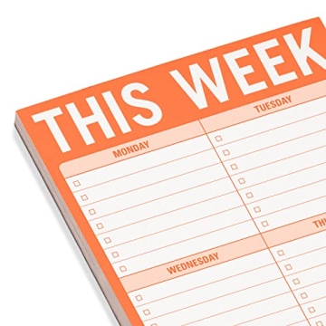 Knock Knock Purpose-Driven Note Pad for Weekly Planning