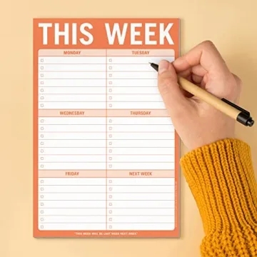 Knock Knock Purpose-Driven Note Pad for Weekly Planning