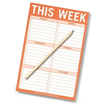Knock Knock Purpose-Driven Note Pad for Weekly Planning