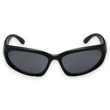 milramtob Y2K Wrap Around Sunglasses for All Occasions