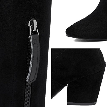 N.N.G Women Over-The-Knee Boots: Chic Black Winter Footwear