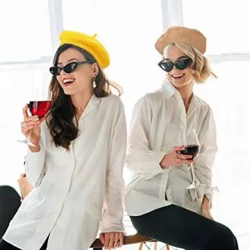 Anteer 6-Color Wool Beret Hats for Women & Girls