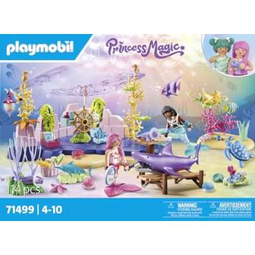 Playmobil Mermaid Animal Care for Kids' Imaginative Play