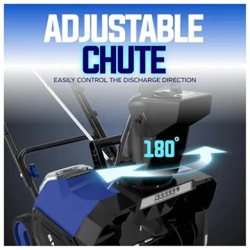 Efficient Snow Joe Cordless Snow Blower for Outdoor Spaces