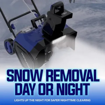 Efficient Snow Joe Cordless Snow Blower for Outdoor Spaces