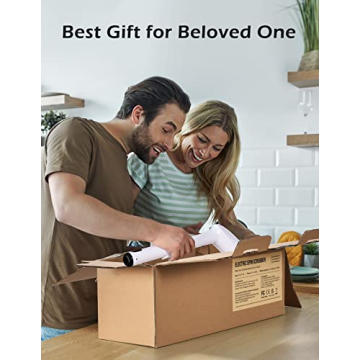 LyriFine Electric Spin Scrubber IPX7 Waterproof Bathroom Cleaner