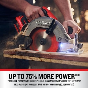 CRAFTSMAN V20 RP Cordless Circular Saw with Brushless Motor