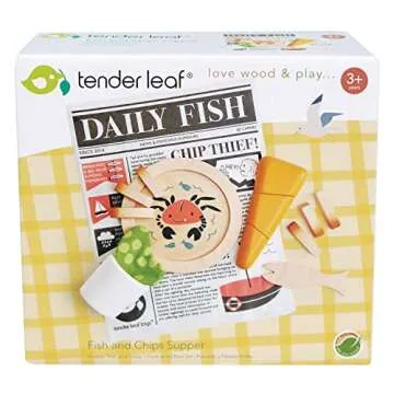 Tender Leaf Toys Fish and Chips Supper Playset for Kids