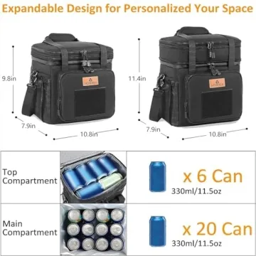 Durable HSHRISH Tactical Lunch Box for Work and Travel