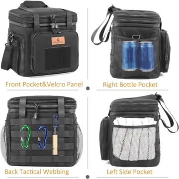 Durable HSHRISH Tactical Lunch Box for Work and Travel