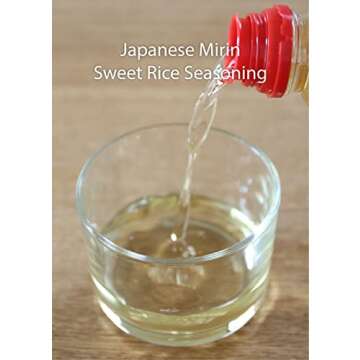 Kawashimaya Mirin Cooking Wine, Japanese Traditional Sweet Rice Seasoning, Made in Japan 16.9 fl oz (500ml)