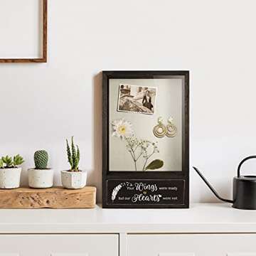 TJ.MOREE Memorial Shadow Box for Loved Ones Lost