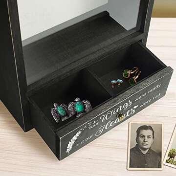 TJ.MOREE Memorial Shadow Box for Loved Ones Lost