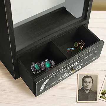 TJ.MOREE Memorial Shadow Box for Loved Ones Lost