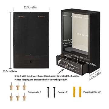 TJ.MOREE Memorial Shadow Box for Loved Ones Lost