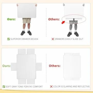 BuilderButler 360° Rotating Puzzle Board with Drawers