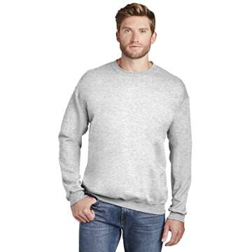Joe's USA Adult Soft and Cozy Crewneck Sweatshirts in 25 Colors in Sizes S-4XL