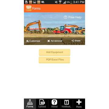 Heavy Equipment Inventory App for Efficient Management