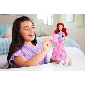 Disney Princess Ariel Spin Reveal Doll Set with Surprises