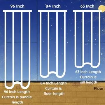 ENJOYBRIDAL Floral Farmhouse Curtains for Home Elegance