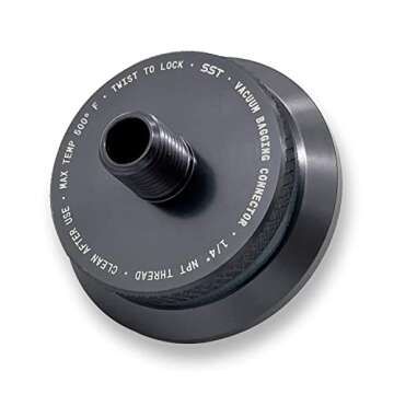 SST Vacuum Bagging Connector for Carbon Fiber - Fiberglass - Pre-Preg - Composite Materials